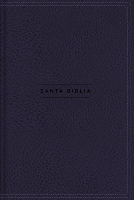 Santa Biblia con una Columna de Referencias - Azul Marino