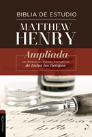 Biblia Estudio Matthew Henry (Tapa Dura)