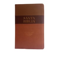 Santa Biblia Letra Grande Con Cierre (Imitación Piel)