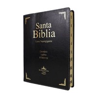 Santa Biblia Letra Supergigante - Con Índice (Imitación Piel)