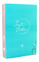 Biblia Misionera Nuevo Creyente Azul - Rosada (Rústica)