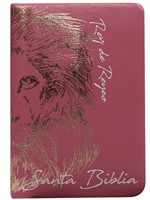 Santa Biblia Rey de Reyes Rosa con  Índice (Imitación Piel)