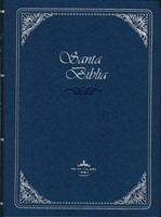Santa Biblia RVR042c Azul