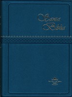 Santa Biblia RVR022cLG Azul