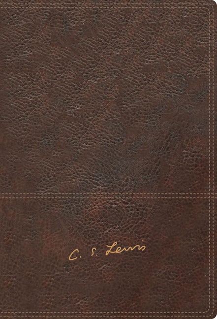 Biblia Reflexiones de C.S. Lewis color Café