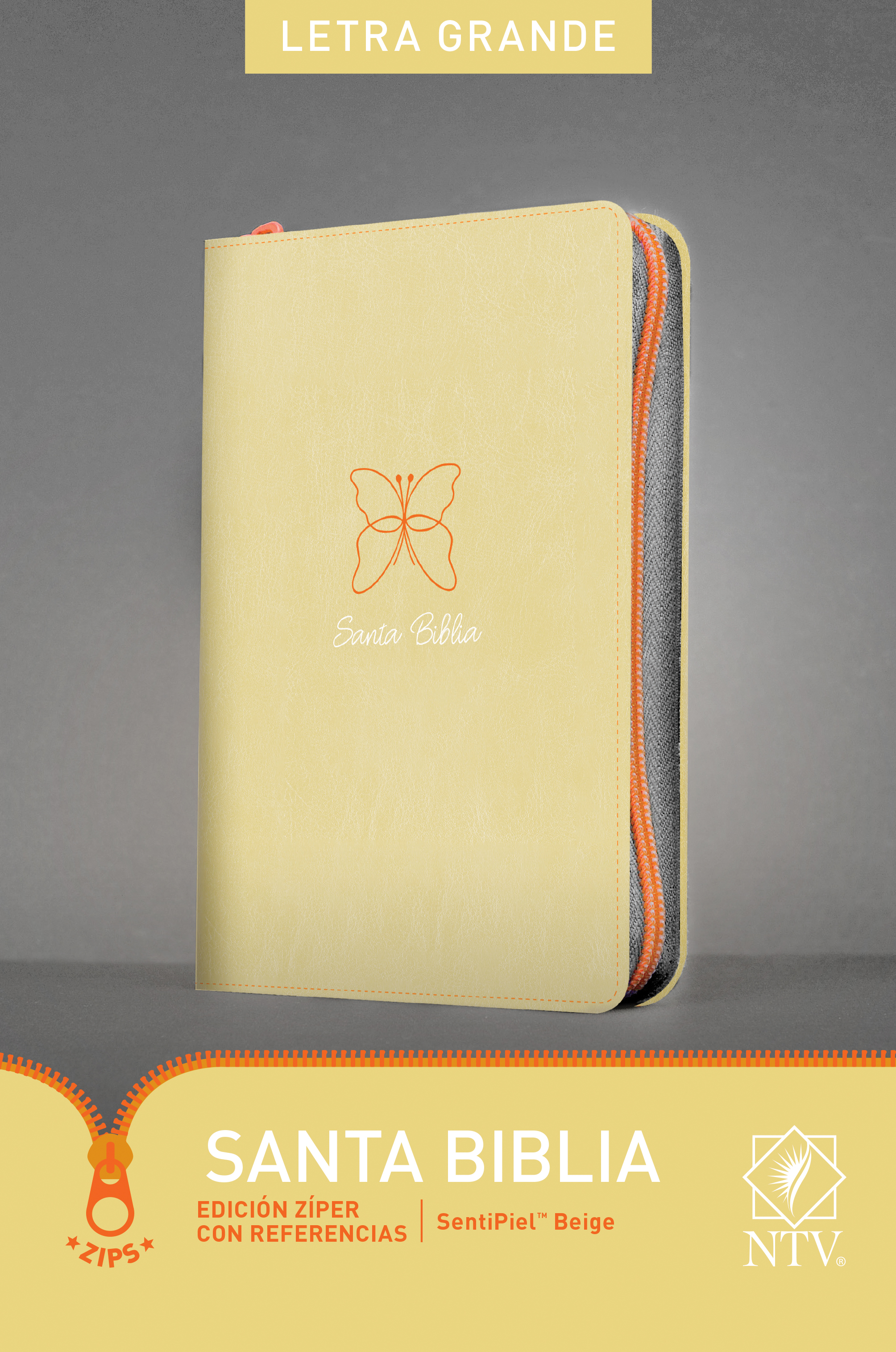 Santa Biblia Letra Grande con Cierre