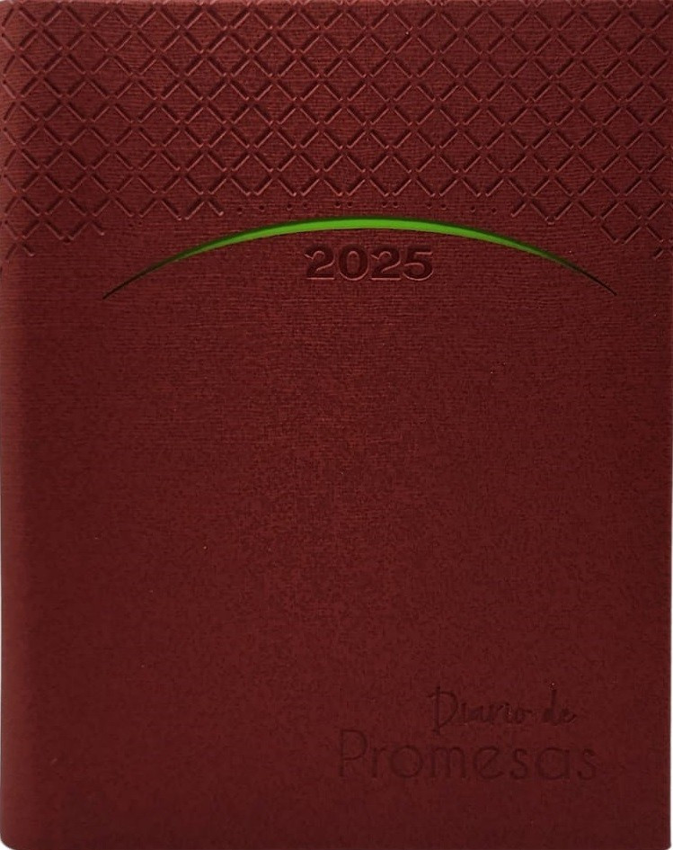 Agenda Promesas 2025 Color Rojo